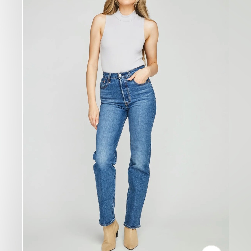 GENTLE FAWN SALMA MOCKNECK BODYSUIT - Silver